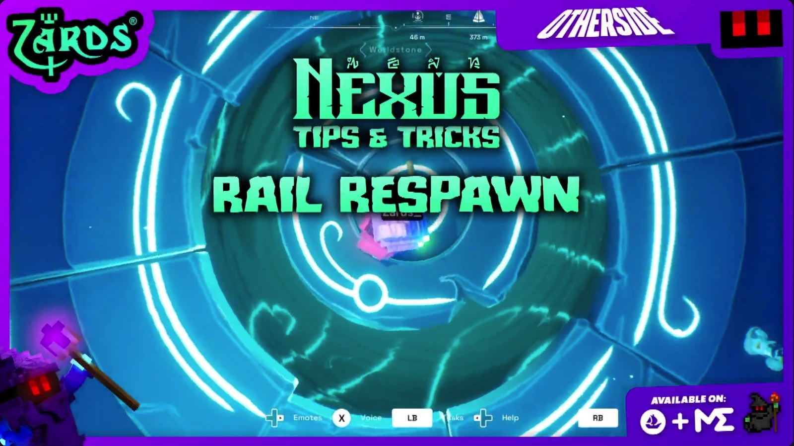 OtherSide Nexus: Tips & Tricks - Rail Respawn