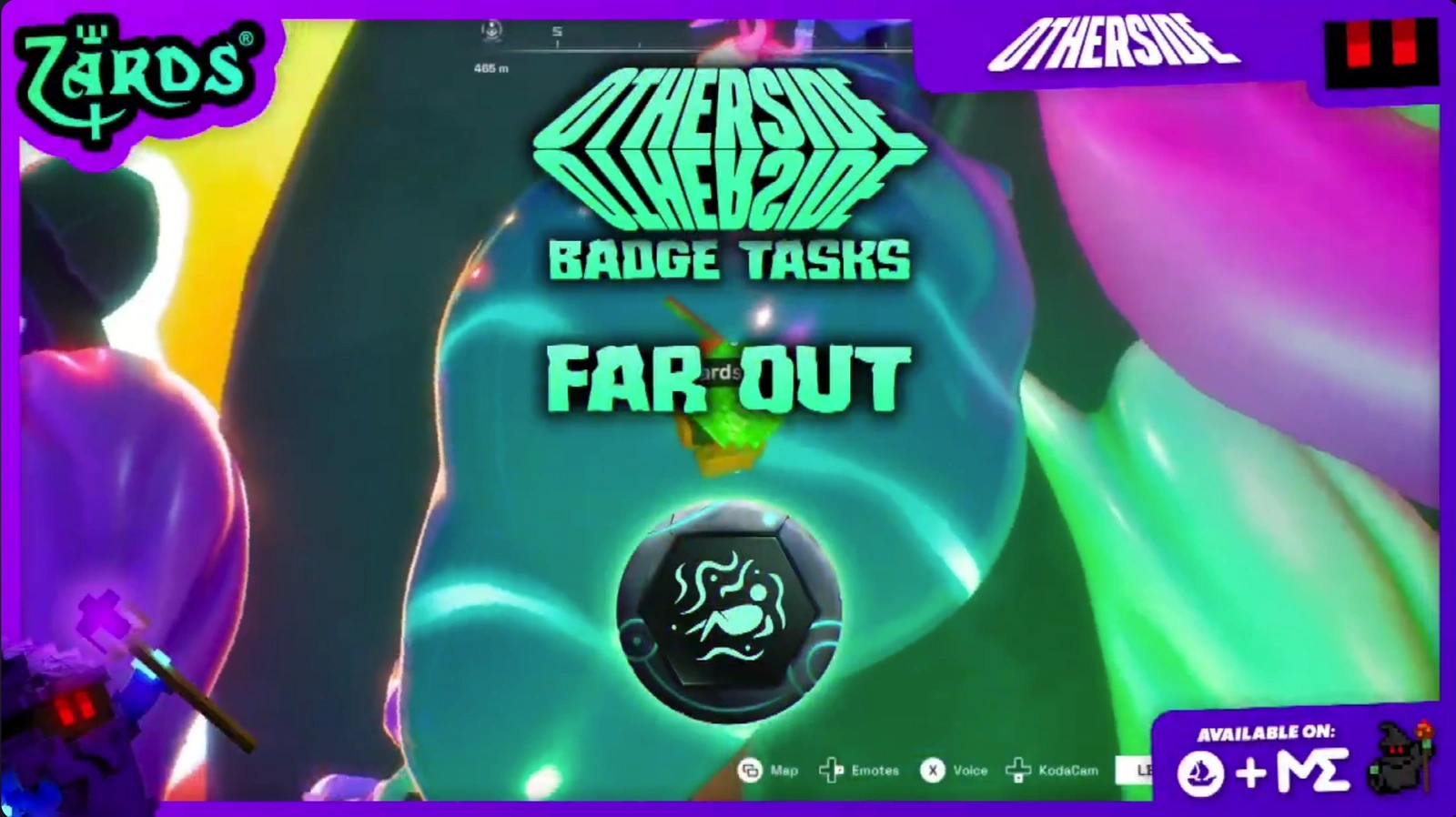 OtherSide Badges Walkthrough: Far Out