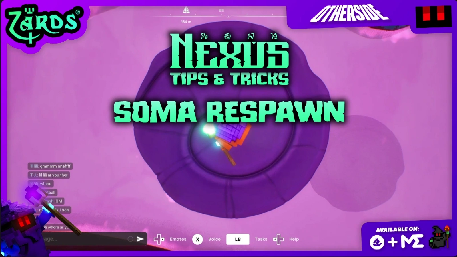 OtherSide Nexus: Tips & Tricks - Soma Respawn
