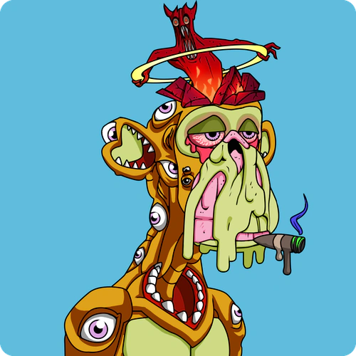Mutant Ape Yacht Club Shadow #14658 artwork