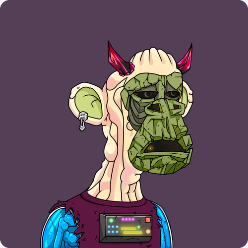 Mutant Ape Yacht Club #7913 artwork